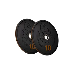 10lbs 2 Pack Bumper Plate by Tribe Wod Corsair Bar Bell Plates Men and Women