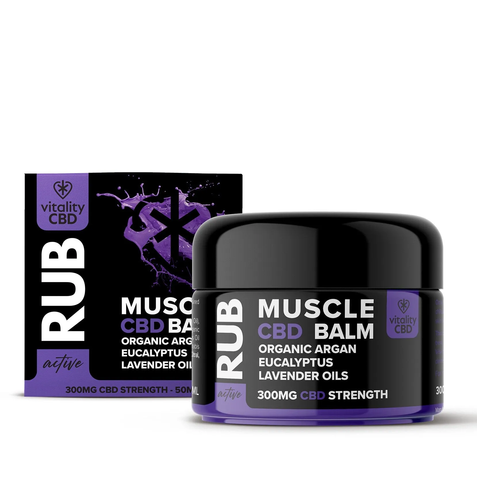 300mg Active: Muscle Rub | 50ml