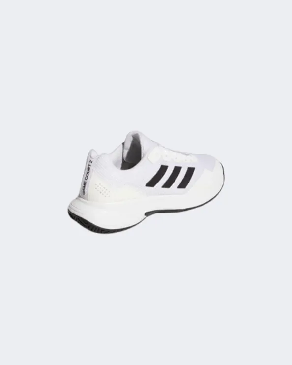 Adidas Gamecourt 2.0 Men Tennis Shoes White/Black Gw2991