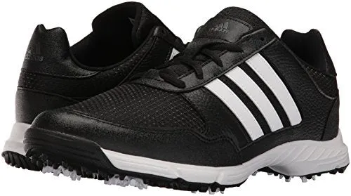 adidas Men's Tech Response Golf Shoe, Black, 8 M US