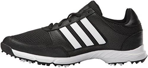 adidas Men's Tech Response Golf Shoe, Black, 8 M US