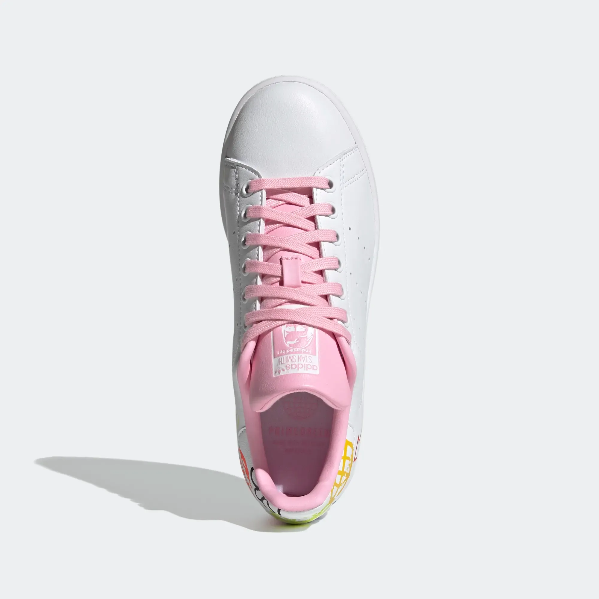 Adidas Women's Stan Smith Shoes - Cloud White / True Pink