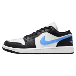 Air Jordan 1 Low Wmns 'Black University Blue'