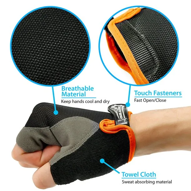 Anti-slip Breathable Half-Finger Sports Gloves