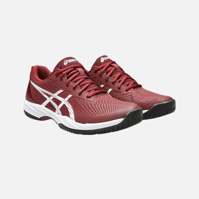 Asics Gel Game 9 Men's Tennis Shoes - Antique Red/White