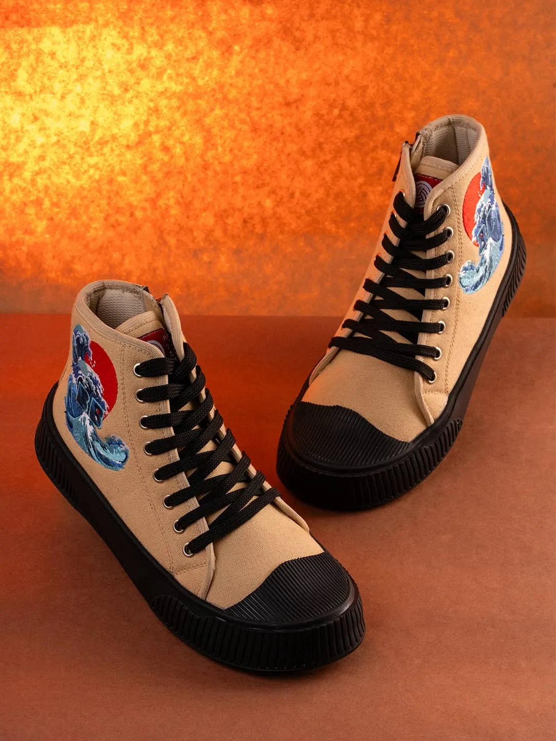 Bacca Bucci Women's High-Top Sneakers - "Kawaii Kicks" Collection