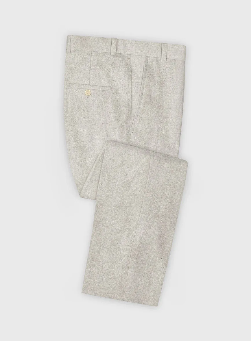 Barn Beige Linen Pants