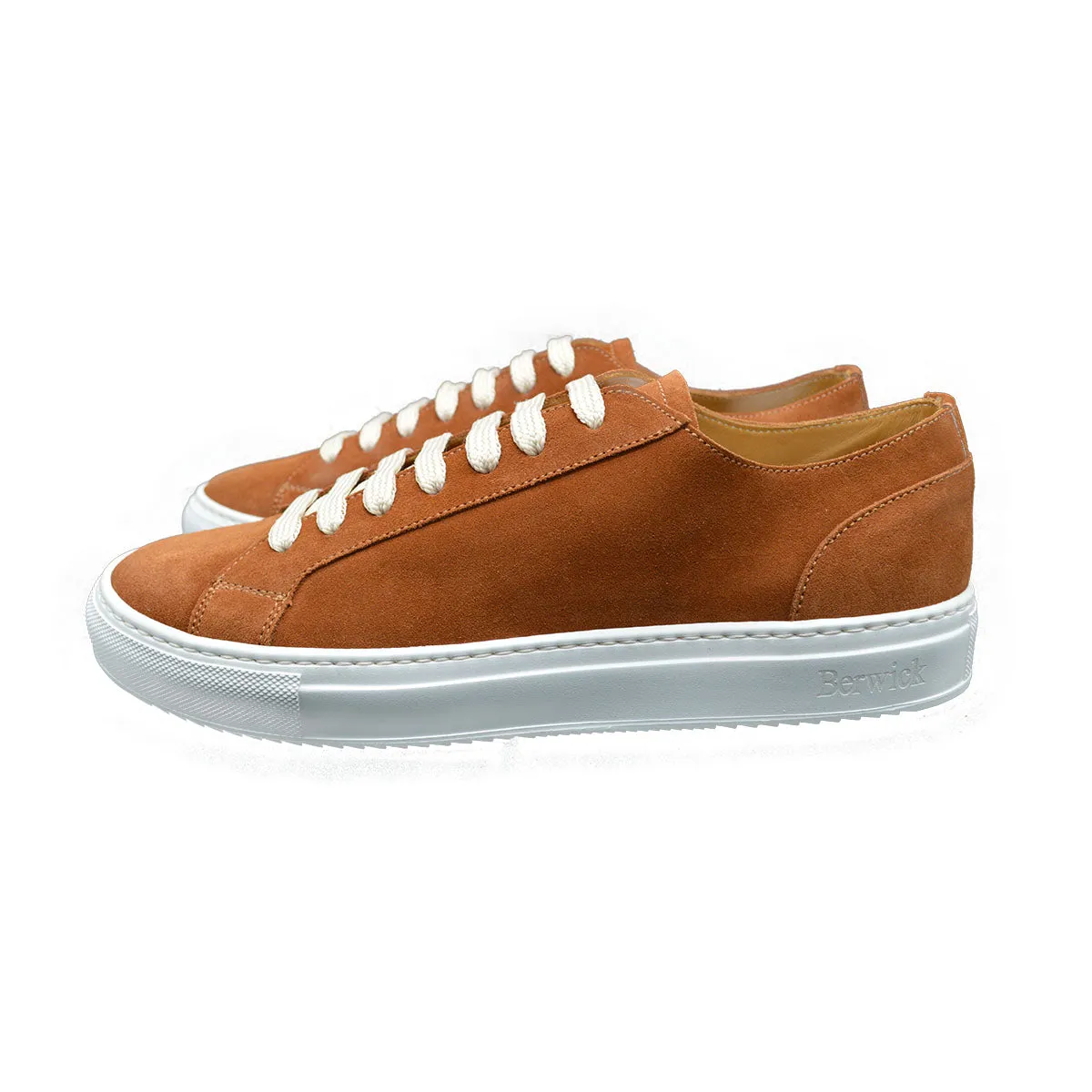 Berwick 1707 Trainer (D575) - Tan Suede