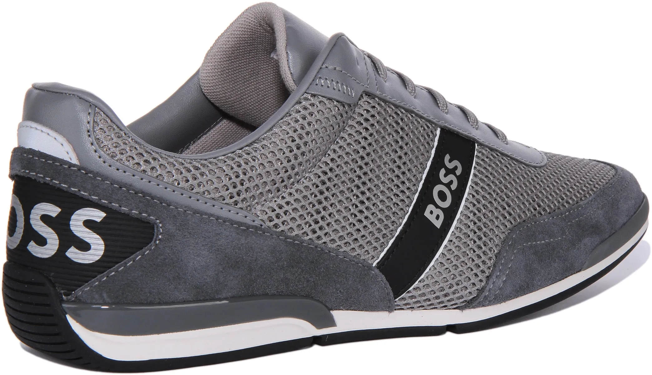 Boss Saturn Lowp In Grey For Men