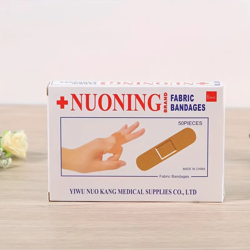 Breathable Adhesive Bandage Plasters 50100pcs Disposable Medical Supplies