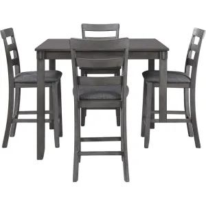 BRIDSON SQUARE COUNTER TABLE SET(5/CN)