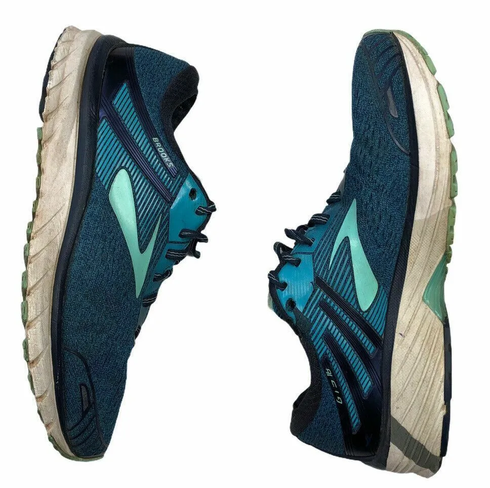 Brooks Adrenaline GTS 18 Blue Running Shoes Women's (Size: 8.5) 1201931B431