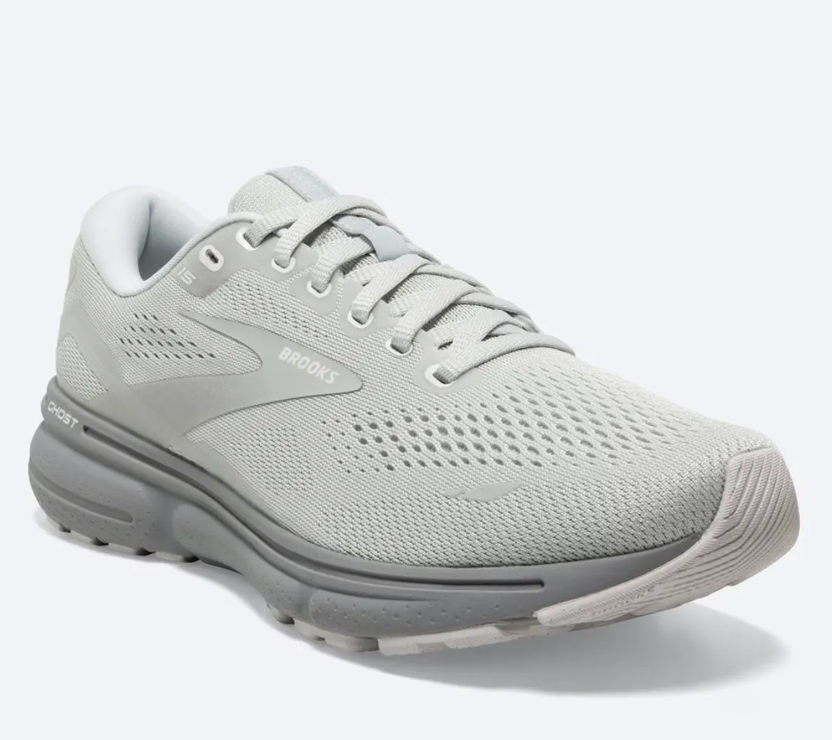 Brooks Mens Ghost 15- Illusion/White (1103931D136)