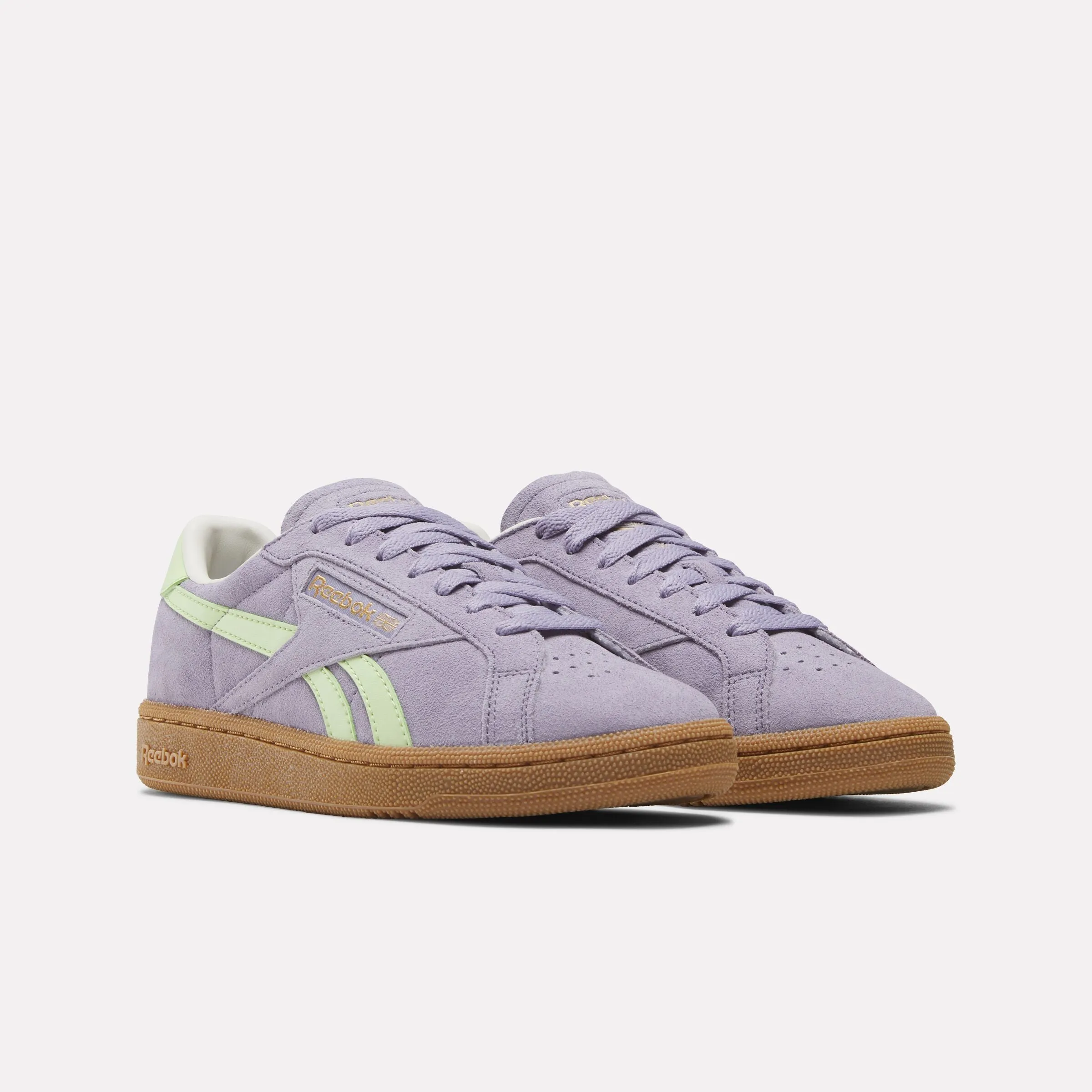 Club C Grounds Uk Shoes Duskpurple/Astrolime/Gum