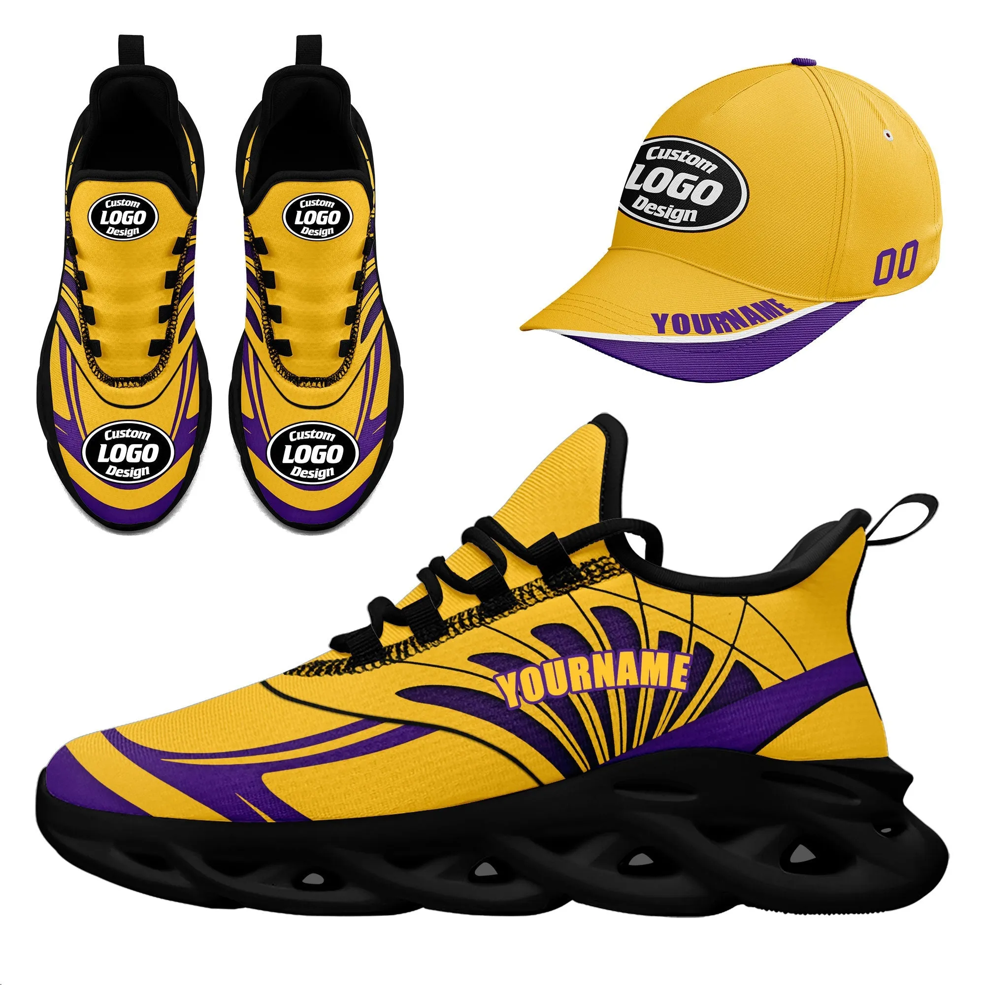 Custom MaxSoul Shoes and Hat Combo Personalized JH-D020105-15