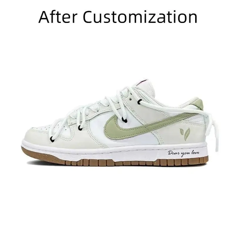 【Customize】Nike Dunk Skateboarding Shoes Women's Sneakers shoes FD9922-151