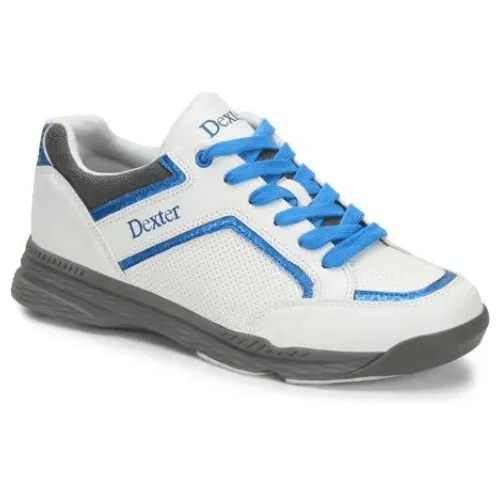 Dexter Mens Bud Bowling Shoes White/Blue