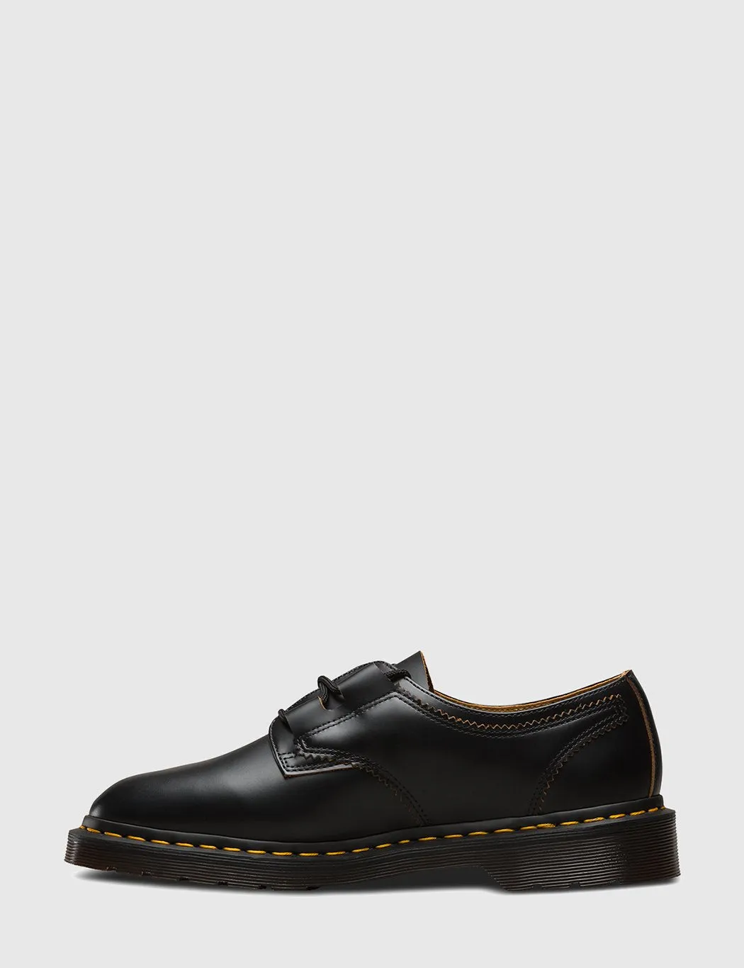 Dr Martens 1461 Ghillie Shoes - Black Smooth