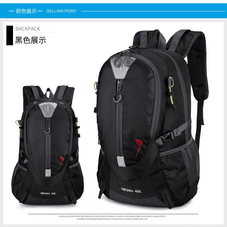 Durable Sports Outdoor Equipment Climbing Hiking Bags Backpack