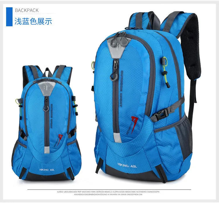 Durable Sports Outdoor Equipment Climbing Hiking Bags Backpack