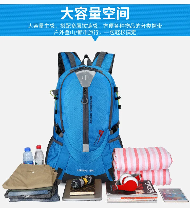 Durable Sports Outdoor Equipment Climbing Hiking Bags Backpack