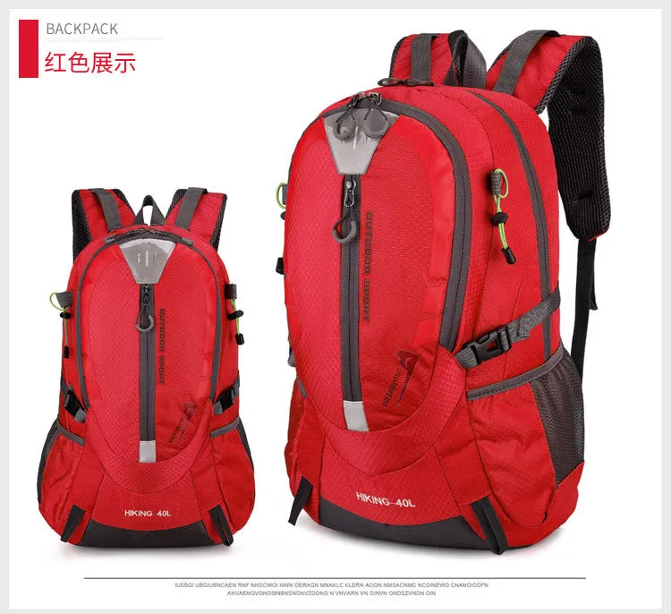 Durable Sports Outdoor Equipment Climbing Hiking Bags Backpack