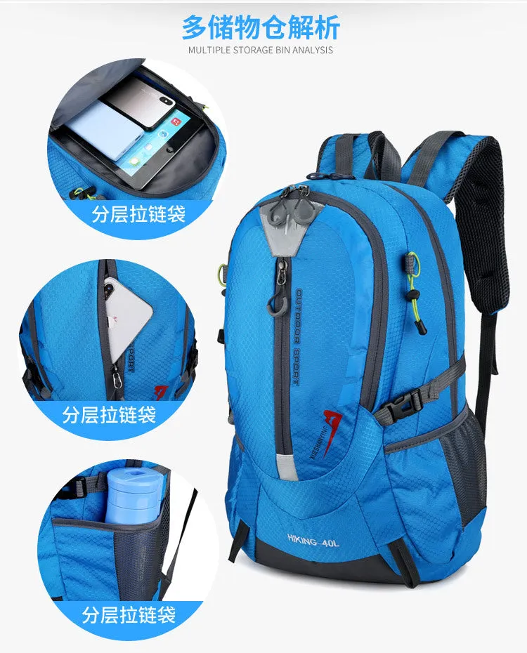 Durable Sports Outdoor Equipment Climbing Hiking Bags Backpack