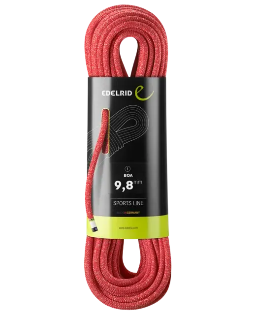 Edelrid Boa 9.8mm Dynamic Climbing Rope - 60m