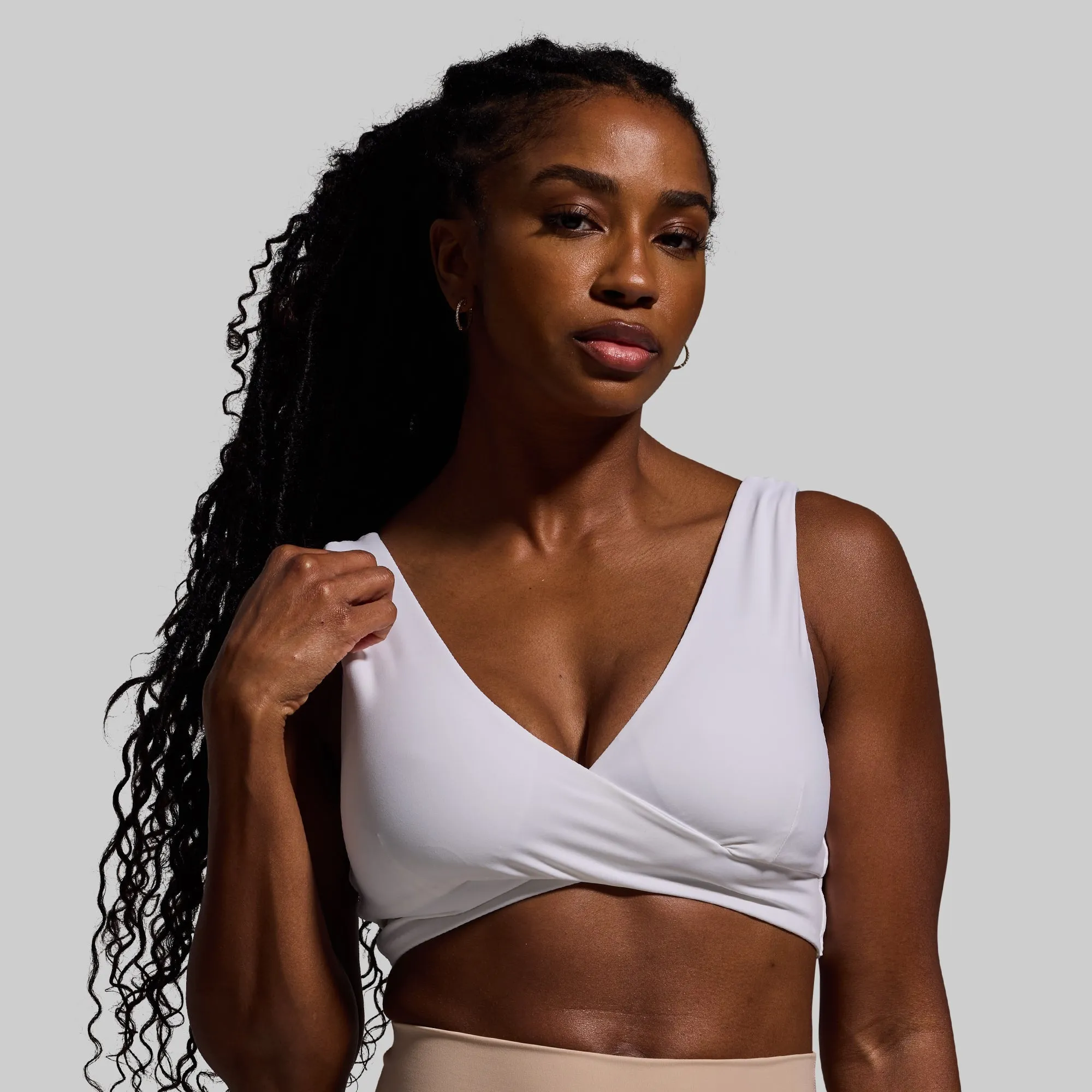 Embrace Sports Bra (White)