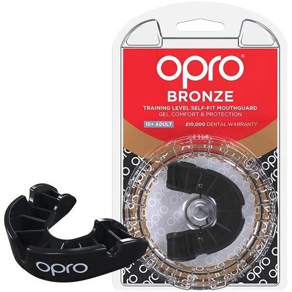 F3432      ~ OPRO BRONZE MOUTHGUARD ADULT