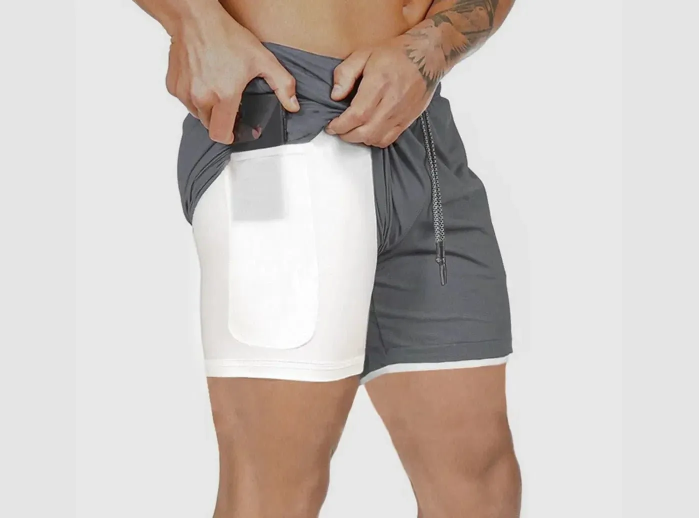 FitVille PowerStride Sports Shorts V2