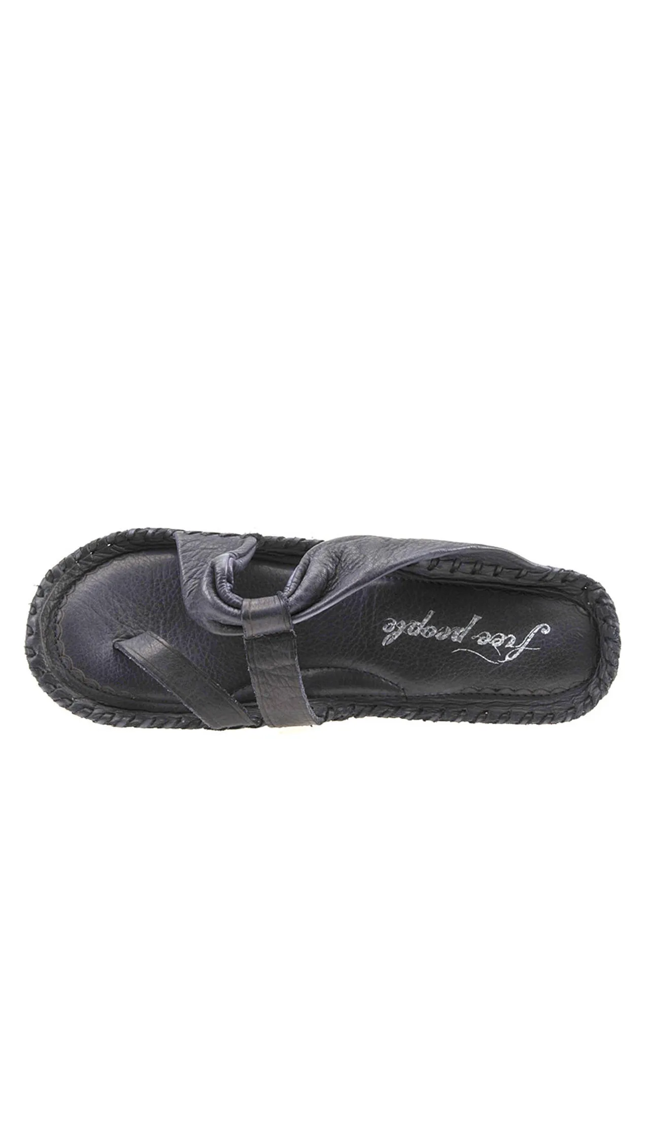 Free People Bailey Slip On Sandals Black