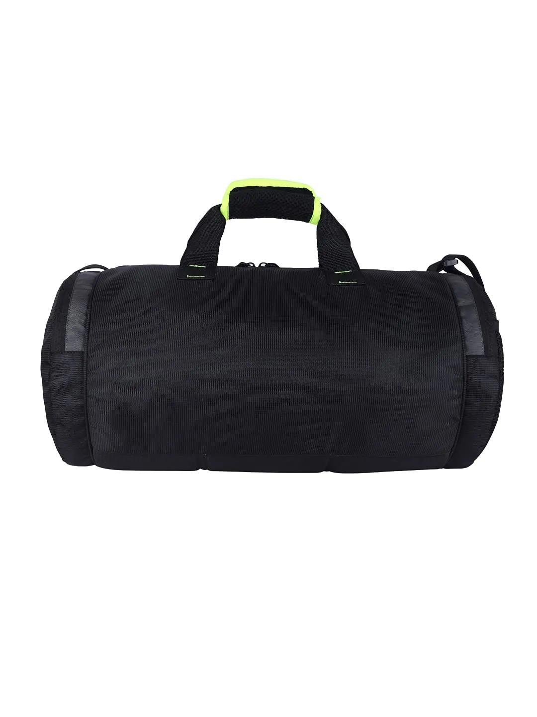 Gear Cross Training 26L Medium Water Resistant Travel Duffle Bag/Gym Bag/Sports Duffle for Men/Women (Black-Grey)