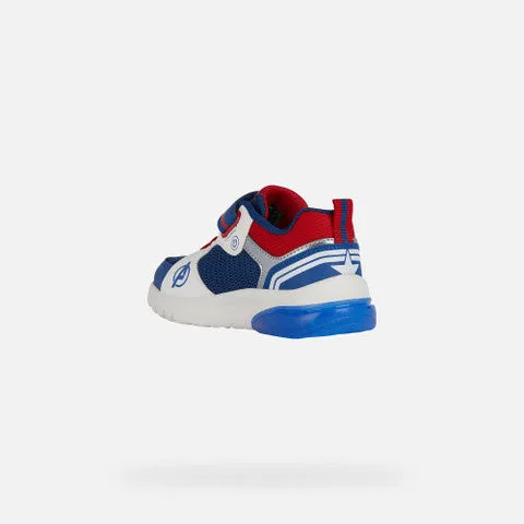 Geox Boys J CIberdron B Trainer Blue/Red