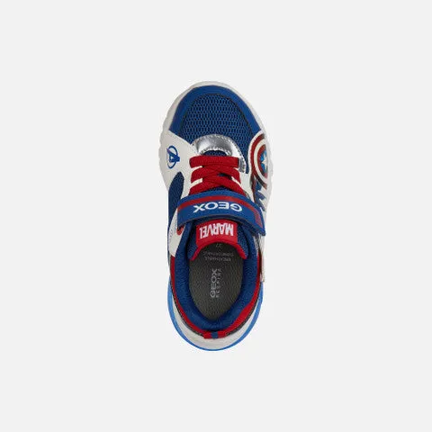 Geox Boys J CIberdron B Trainer Blue/Red