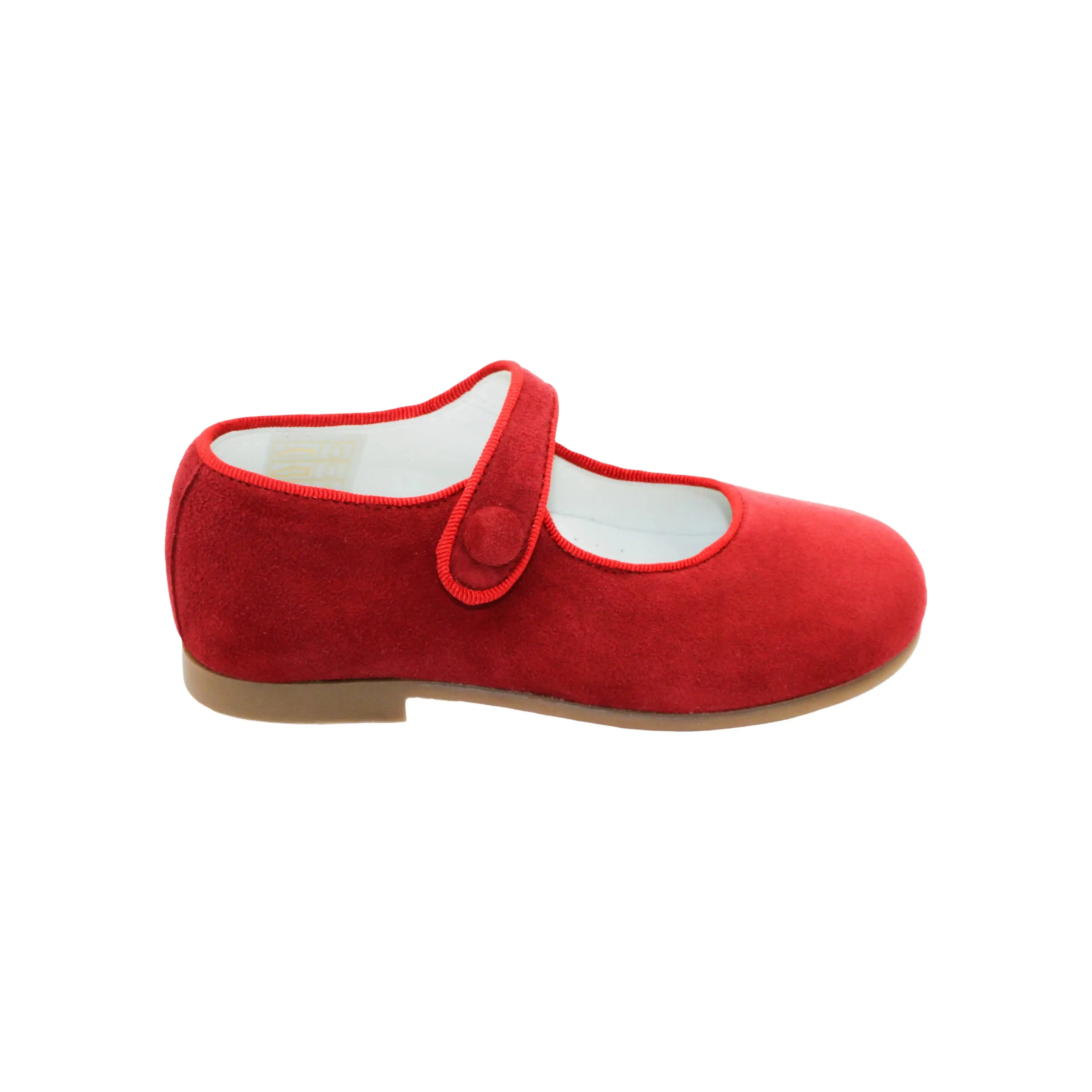 Giselle- Red Suede Mary Jane Shoes