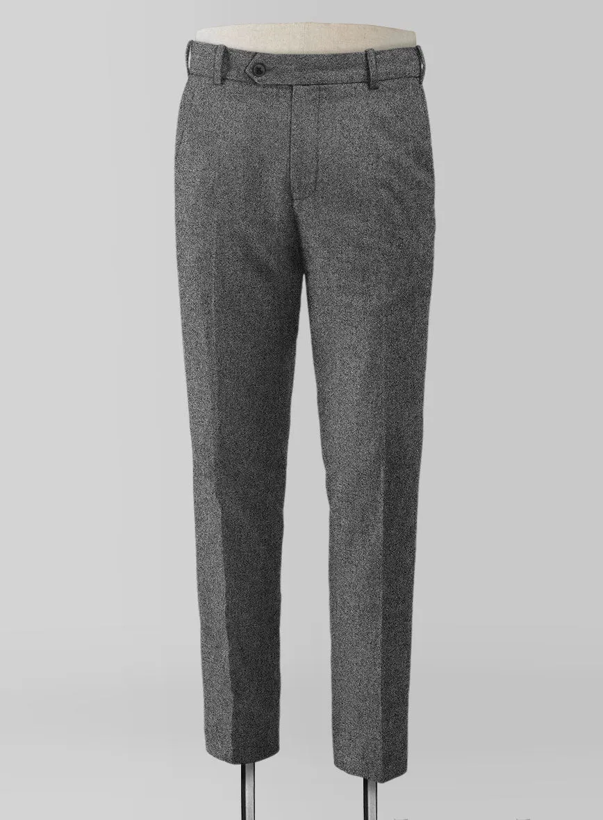 Gray Tweed Pants