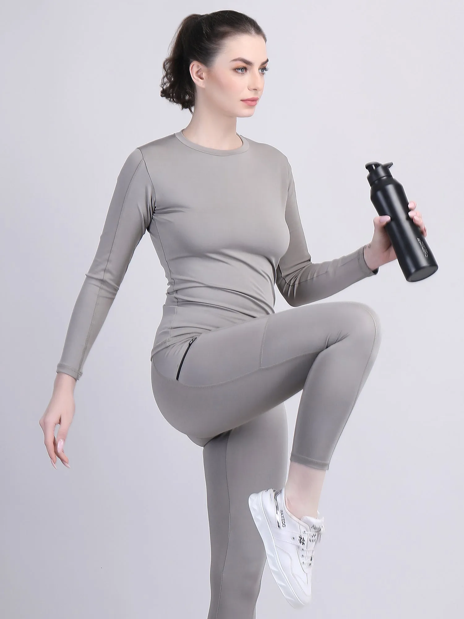 gym compression t shirt for women