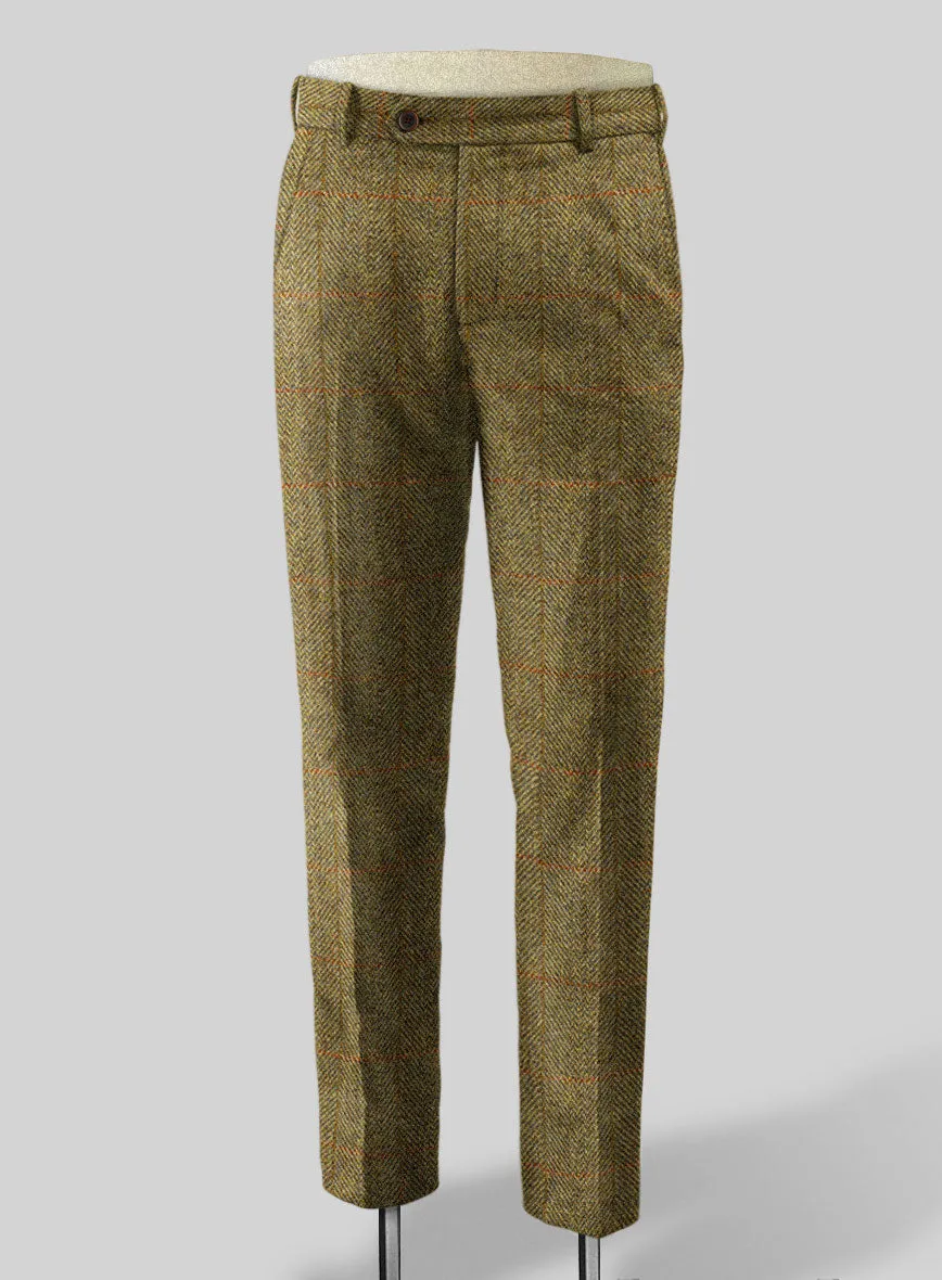 Harris Tweed Country Brown Check Pants