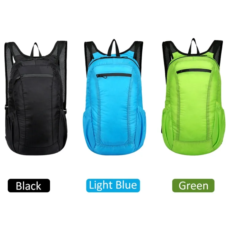 HAWEEL Portable Foldable Waterproof Backpack Folding Bag (Green)