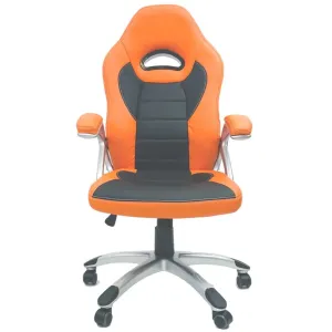 HAWK SERIES/ 2741 GAMING CHAIR (ORANGE & BLACK)