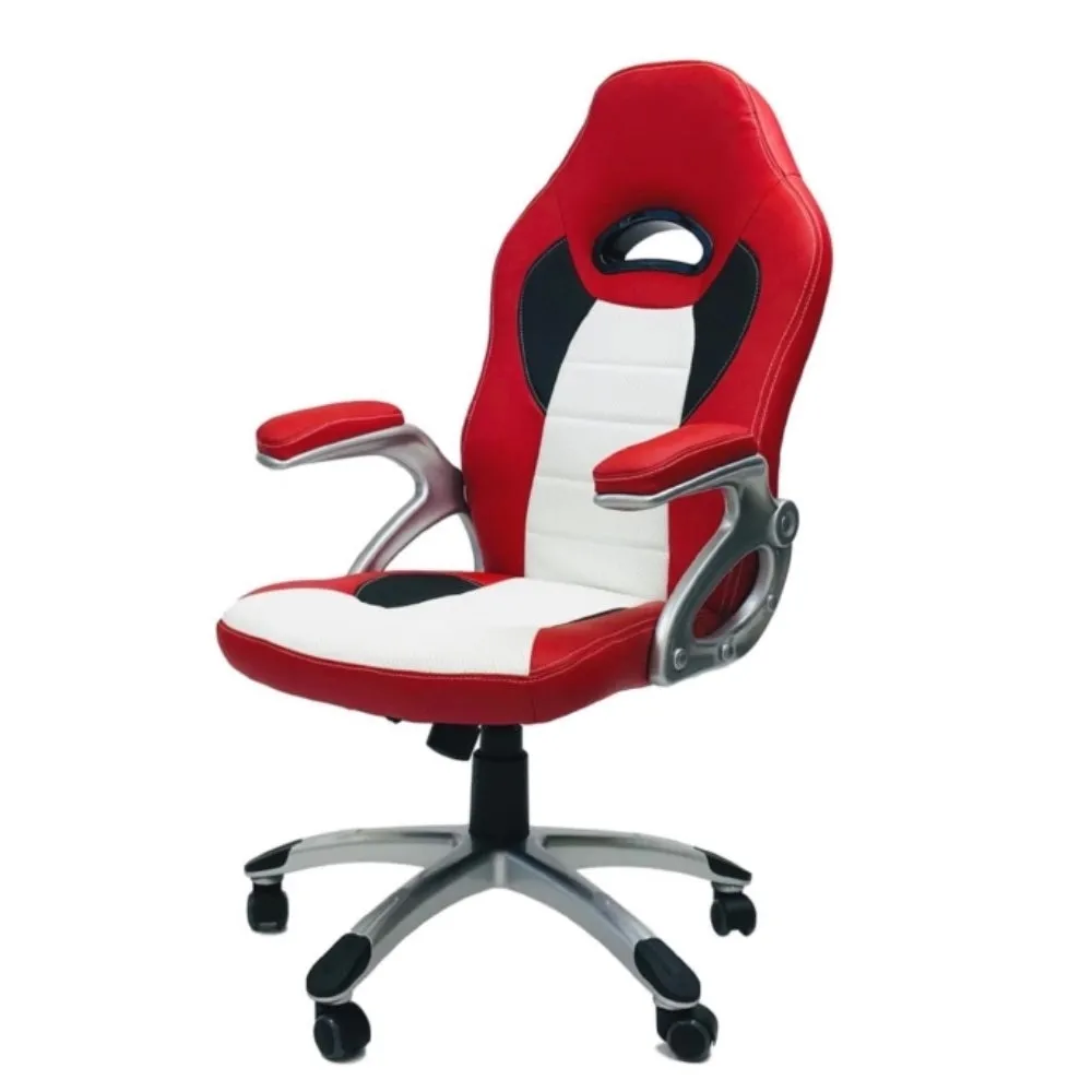 HAWK SERIES/ 2741 GAMING CHAIR (RED-WHITE-BLACK)