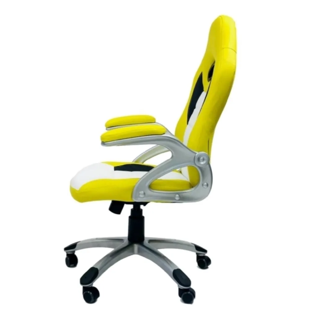 HAWK SERIES/ 2741 GAMING CHAIR (YELLOW-WHITE-BLACK)