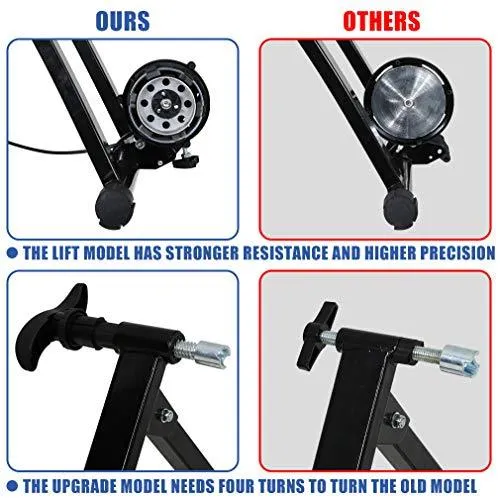 Indoor Magnetic Bike Trainer with 5 Levels Resistance