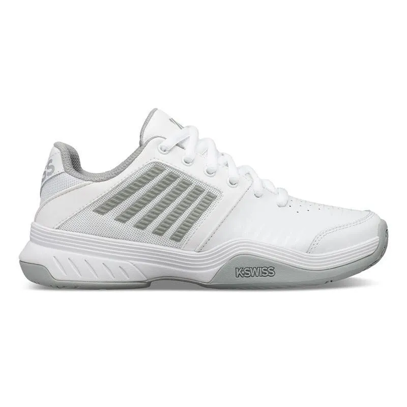 K-SWISS COURT EXPRESS WHITE/GREY - WOMENS