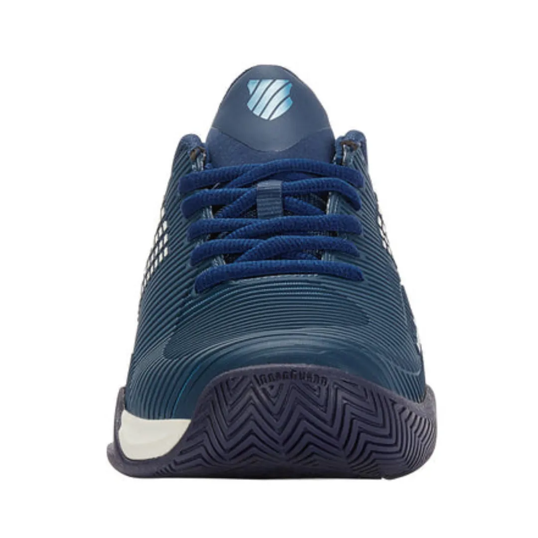 K Swiss Hypercourt Supreme Men Tennis Shoes - Blue Opal /Blanc De Blanc /Lollipop