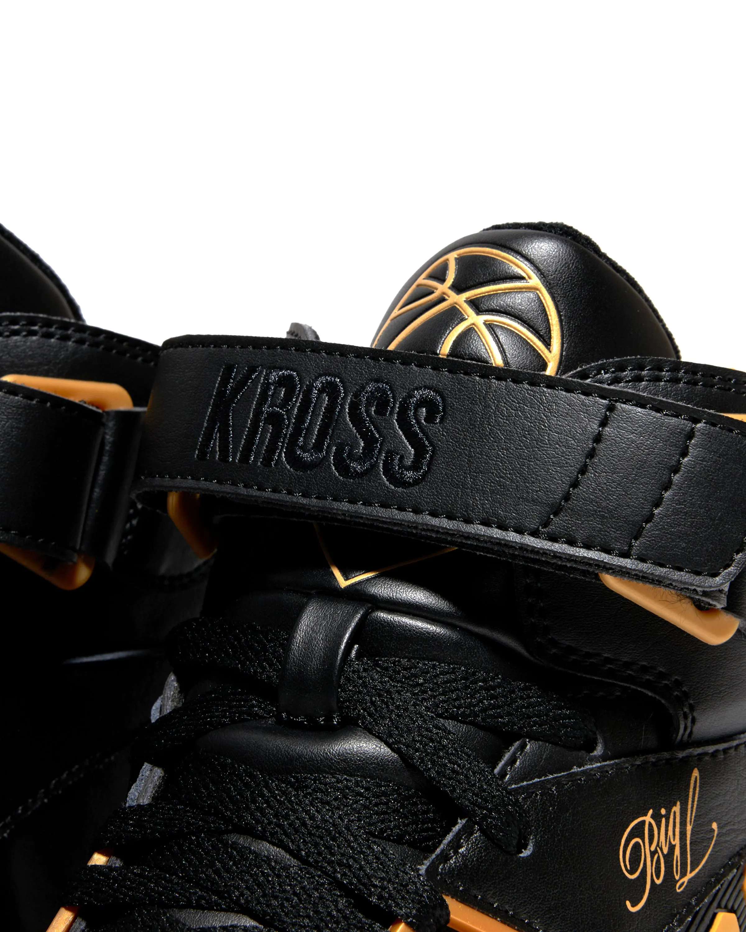 KROSS x BIG L Black/Gold/Gum