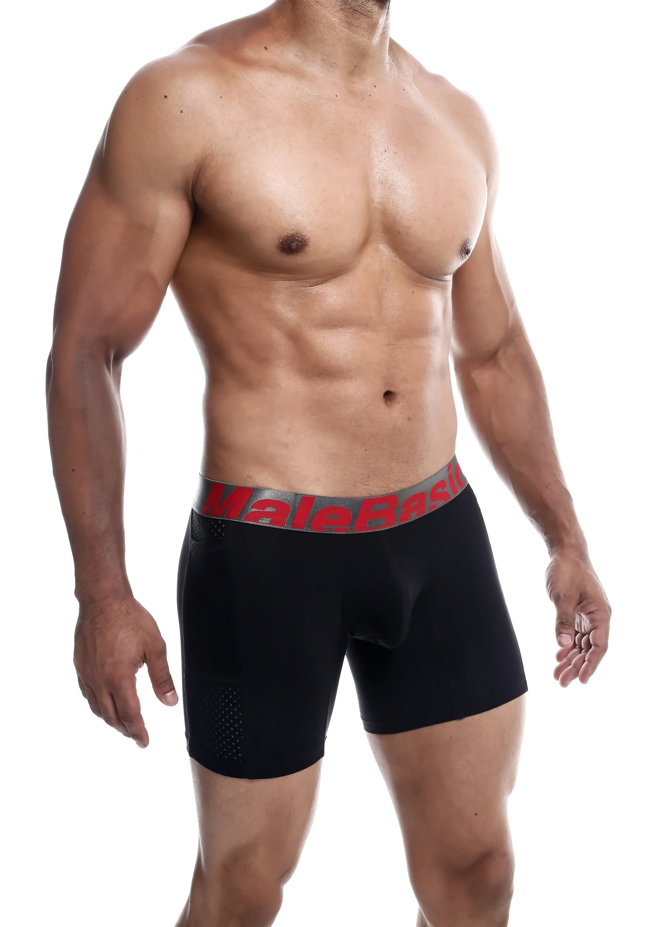 MALEBASICS TITANIUM POCKET BOXER BRIEF