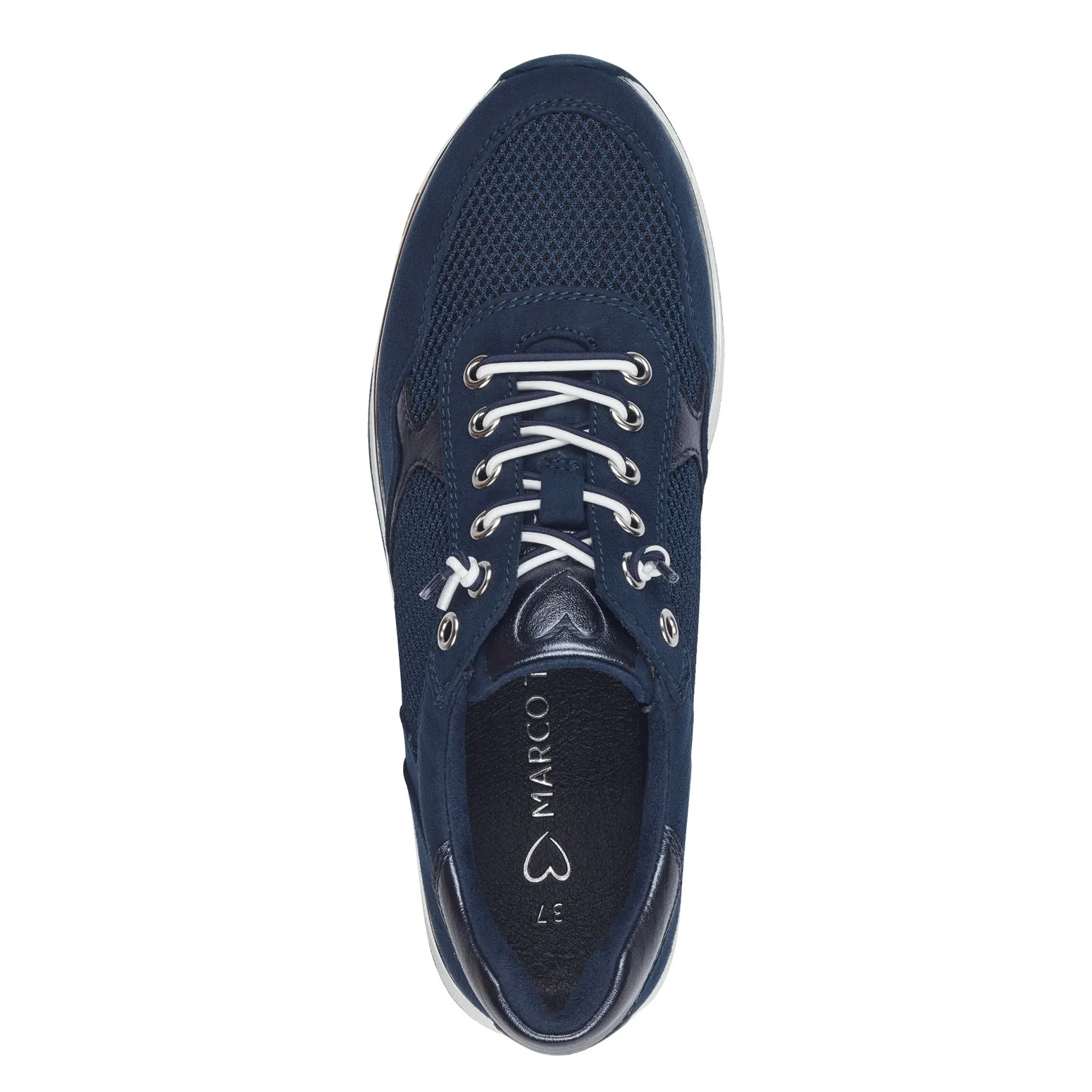 Marco Tozzi Womens Trainer 23731 Navy Combi