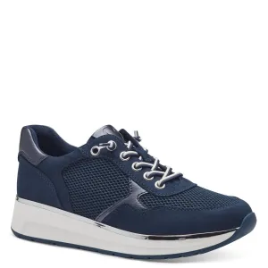 Marco Tozzi Womens Trainer 23731 Navy Combi